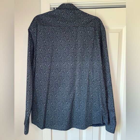 Stitch Note Men's Blue Dress Shirt Size 2XL - Picture 4 of 5